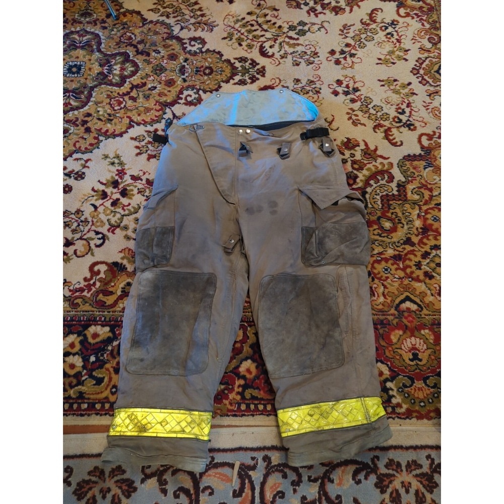 Retired Firefighter Gear Turnout Pants FIRE USED Size 46 X 30 See Pics